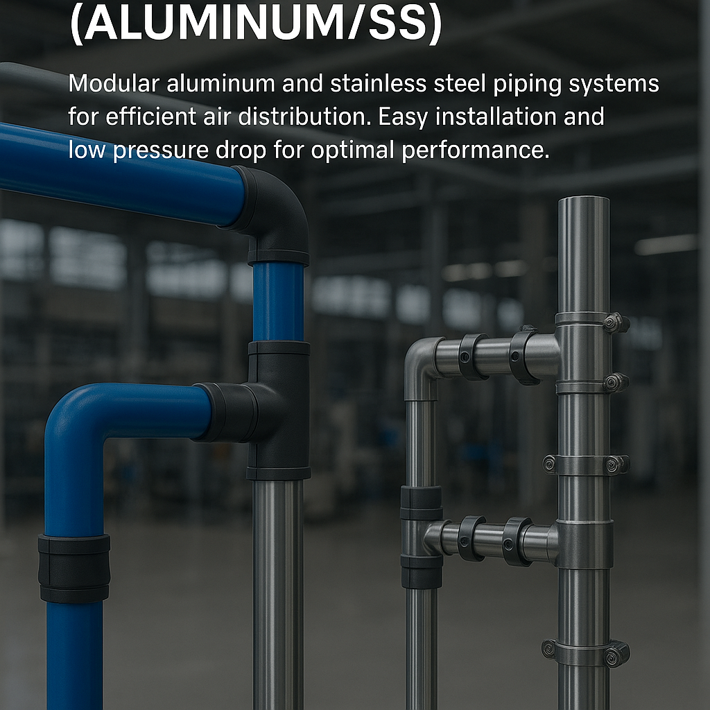 Piping & Manifolds (Aluminum/SS)
